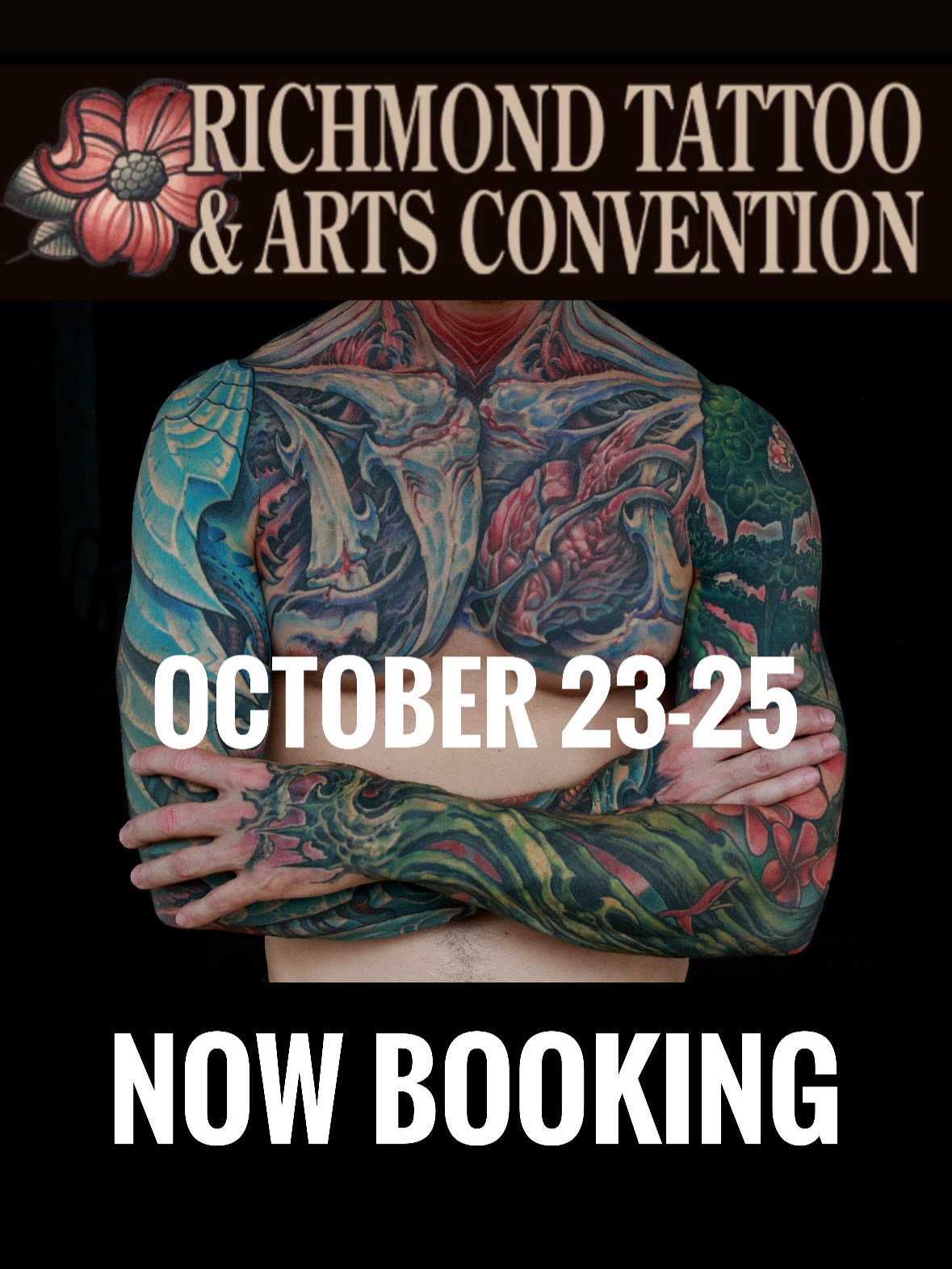 I have time available at the @richmondtattooconvention soon and would love to continue work on any of my East coast in progress clients or make something new! G