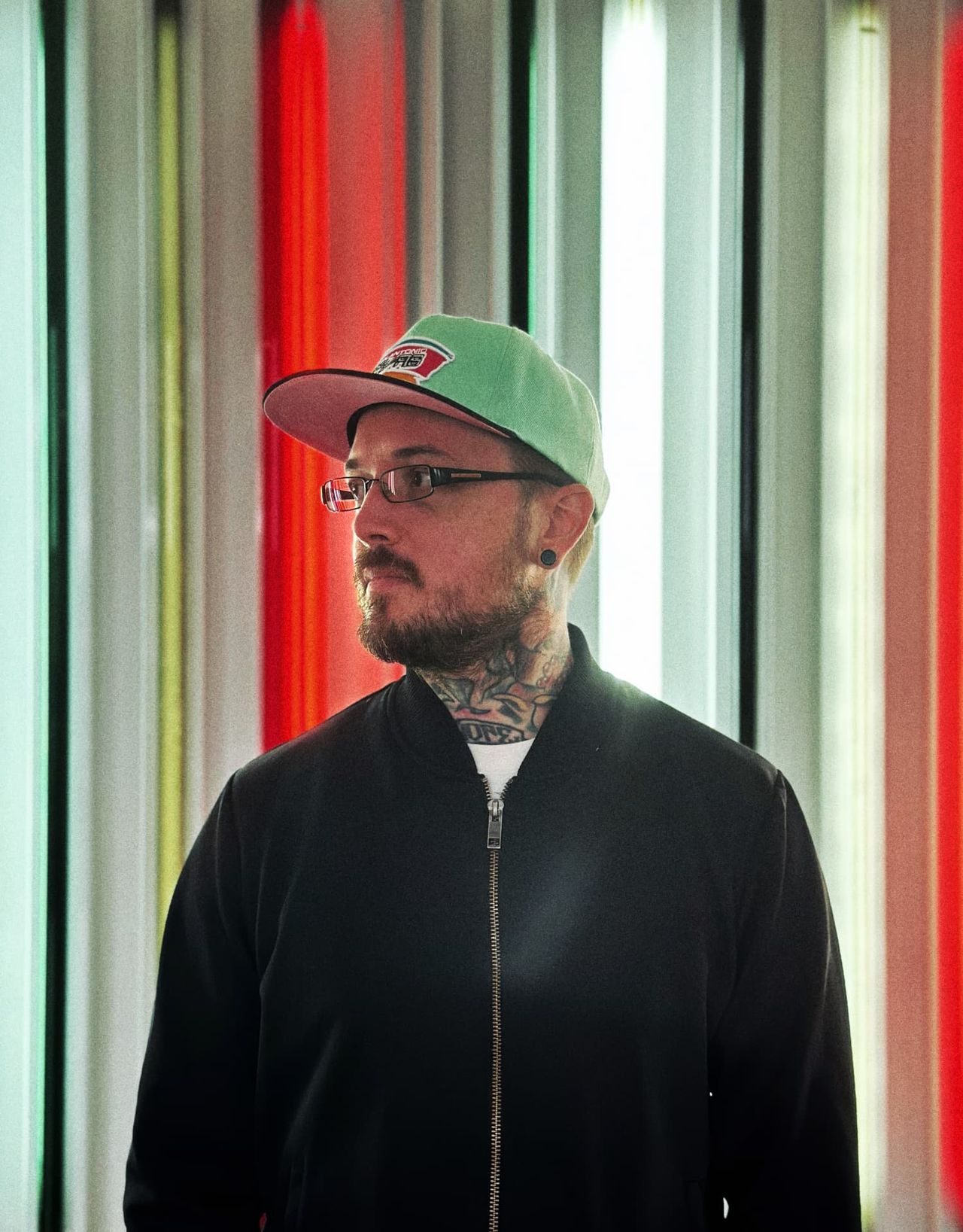Portrait of Nick Baxter, Austin tattooer and fine artist